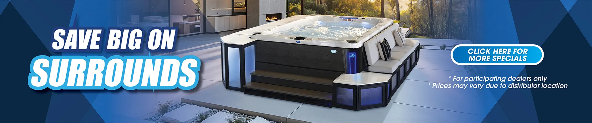 Calspas hot tub being used in a family setting - Saint Cloud